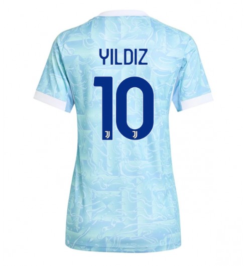 Juventus Kenan Yildiz #10 Bortedrakt Dame 2025-26 Korte ermer Juventus Kenan Yildiz #10 Bortedrakt Dame 2025-26 Korte ermer